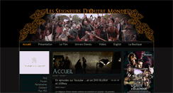 Desktop Screenshot of lesseigneursdoutremonde.com